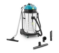 Ulsonix FLOORCLEAN 80PRO+ 3000W Industrial Vacuum Cleaner, 80L Heavy Duty Wet & Dry Cleaner, Commercial Vacuum, Silver