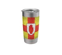 Ulster Flag with Grungy Look Stainless Steel Insulated Tumbler
