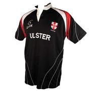 Ulster Rugby Breathable Shirt Black/Red/White (Small)