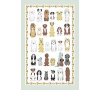 Ulster Weavers - All Dogs Tea Towel (74 x 48cm) - 100% Cotton - Washable - Dogs Dish Cloths/Dish Towel with Natural Bones Border - Kitchen Accessories & Decor with Dog Theme - Dog Lovers Gifts