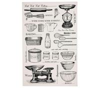 Ulster Weavers Baking Graphic Print 100% Cotton Tea Towel