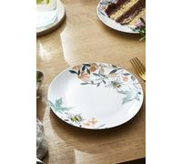 Ulster Weavers 'Bee Bloom' Animal Print Porcelain Side Plate in White Ulster Weavers White