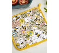 Ulster Weavers Heat Resistant Pot Mat - Bee Keeper (100% Cotton Outer; 100% Polyester wadding; CE marked, Yellow)