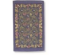 'Birds & Iris Blue' Animal Print 100% Cotton Tea Towel Ulster Weavers Blue One Size