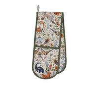 Ulster Weavers 'Blackthorn' Animal Print Double Oven Glove in Beige Ulster Weavers Beige