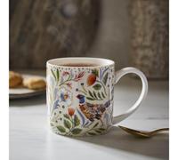 Ulster Weavers - Pheasant Bird Mug 250ml - Dishwasher & Microwave Safe - Ceramic New Bone China - Woodland Animal Coffee Mug - Forest Themed Tea Cup in Beige Cream - Woodland Kitchen Accessories/Gifts