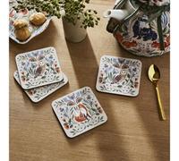 Ulster Weavers 'Blackthorn' Animal Print Printed MDF Coasters (4 Pack) in Beige Ulster Weavers Beige