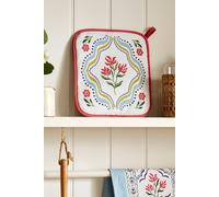Ulster Weavers 'Boho Floral' Floral Print 100% Cotton Pot Mitt Ulster Weavers Multicolor