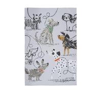 Ulster Weavers Dog Days Animal Print 100% Cotton Tea Towel