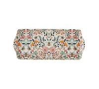 Ulster Weavers - Bumblebee & Floral Tea Tray (39 x 17 x 2.5cm) - Dishwasher Safe - Plastic Serving Tray - Kitchen Accessories - Bumblebee Gifts - Serving Tray/Dinner Tray/Tray for Eating On Lap