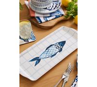 Ulster Weavers 'Catch of the Day' Food Print Small Tray Ulster Weavers Multicolor