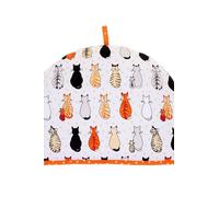 Ulster Weavers Cats in Waiting Tea Cosy White, Orange and Black