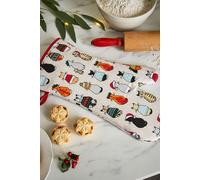 Ulster Weavers 'Cats In Waiting' Cats Print Gauntlet Oven Glove in Red Ulster Weavers Red