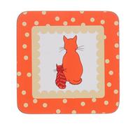 Ulster Weavers Cats in Waiting Corked Coasters Pk4