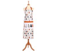 Ulster Weavers Cats In Waiting Cotton Apron Orange