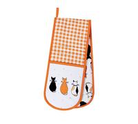 Ulster Weavers Cats in waiting Double oven glove cat oven gloves ovengloves NEW