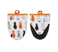 Ulster Weavers Cats In Waiting Animal Print Pair Of Micro Mitts