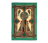 Ulster Weavers 'Celtic Panels' Irish Heritage 100% Cotton Tea Towel in Green Ulster Weavers Green