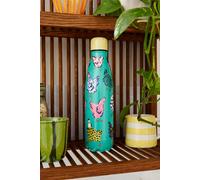 Ulster Weavers 'Chick Chicken' Chicken Print Stainless Steel Water Bottle in Green Ulster Weavers Green