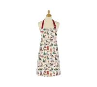 Cotton Apron Ulster Weavers Merry Mutts 100% Cotton Red