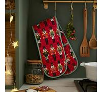 Ulster Weavers Nutcracker Parade Festive Graphic Print Double Oven Glove