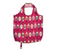 Ulster Weavers - Christmas Foldable Shopping Bag (42 x 46cm) - Nutcracker Shopping Bag - Polyester Grocery Bag - Christmas Themed Reuseable Shopping Bag - Nutcracker Gifts - Christmas Home Gifts