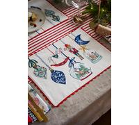 Ulster Weavers 'Christmas Ornaments' Festive Print Printed 100% Cotton Placemat (2 Pack) Ulster Weavers Multicolor