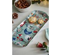 Ulster Weavers 'Christmas Ornaments' Festive Print Small Tray Ulster Weavers Multicolor