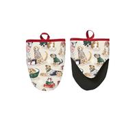 Ulster Weavers Merry Mutts Christmas Animals Pair Of Micro Mitts