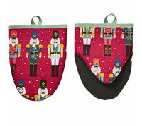 Ulster Weavers Nutcracker Parade Festive Graphic Print Pair Of Micro Mitts