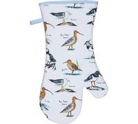 Ulster Weavers - Coastal Birds Gauntlet Oven Glove (37 x 20cm) - 100% Cotton - 1 Piece - Nautical Themed Oven Glove Heat Resistant - Washable - Seashore Bird Oven Glove in Blue - Kitchen Accessories
