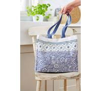Ulster Weavers 'Coastal Treasures' Coatal Inspired 100% Cotton Canvas Shoulder Bag in Blue Ulster Weavers Blue One Size