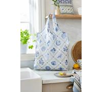 Ulster Weavers 'Coastal Treasures' Coatal Inspired Print Polyester Packable Bag in Blue Ulster Weavers Blue One Size
