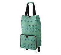 Ulster Weavers Collapsable Space Saving Shopping Trolley Bag in Graphic Lace Design 9GPL01