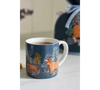 Ulster Weavers 'Connie the Cow' Trees Print New Bone China Mug in Navy Ulster Weavers Navy