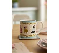 Ulster Weavers 'Cool Cats' Cats Print New Bone China Mug Ulster Weavers Multicolor