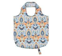 Ulster Weavers Cotswold Packable Re-usable Shopping Bag,one size,orange/blue,647CWO