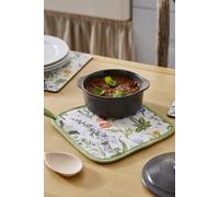 Ulster Weavers - Meadow Flowers Pot Mat/Pot Holder (21 x 21cm) - 100% Cotton - Cotton Trivet with Floral - Floral Print Pot Mat - For Hot Pan Mat - Trivets for Hot Pans - Kitchen Accessories
