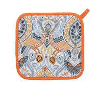 Ulster Weavers Heat Resistant Pot Mat - Cotswold (100% Cotton Outer; 100% Polyester wadding; CE marked, Orange)