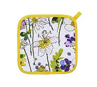Ulster Weavers - Garden Flowers Pot Mat/Pot Holder (21 x 21cm) - 100% Cotton - Cotton Trivet with Floral - Floral Print Pot Mat - For Hot Pan Mat - Trivets for Hot Pans - Kitchen Accessories