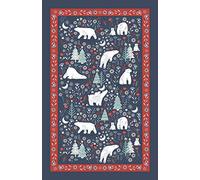 Ulster Weavers Cotton Tea Towel, 100%, Blue, 48x74cm