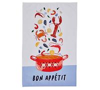 Ulster Weavers Cotton Tea Towel - Bon Appetite (100% Cotton, Red)