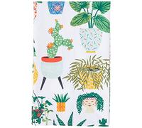 Ulster Weavers Cotton Tea Towel - Pot Plants (100% Cotton, Green)