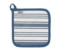 Ulster Weavers 'Denim Stripe' Graphic Print 100% Cotton Pot Mat in Blue Ulster Weavers Blue