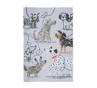 Ulster Weavers Dog Days Animal Print 100% Cotton Tea Towel