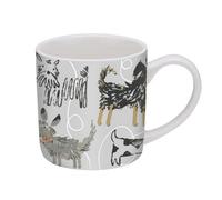 Ulster Weavers - Quentin Blake Style Dogs Mug 250ml - Dishwasher & Microwave Safe - Ceramic New Bone China - Coffee Mug with Dog - Dog Kitchen Accessories - Dog Lovers Gifts - Tea Cup with Dogs