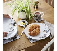 Ulster Weavers 'Dog Days' Animal Print Porcelain Dinner Plate in White Ulster Weavers White