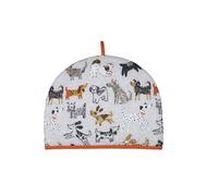 Ulster Weavers - Dogs Print Tea Cosy (35 x 35cm) - 100% Cotton - Teapot Warmer with Dogs - Grey Dogs Tea Cozy - Dog Tea Cosy in Grey - Dog Lovers Gifts - Dog Kitchen Accessories - Tea Cosy with Dogs