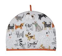Ulster Weavers - Dogs Print Tea Cosy (35 x 35cm) - 100% Cotton - Teapot Warmer with Dogs - Grey Dogs Tea Cozy - Dog Tea Cosy in Grey - Dog Lovers Gifts - Dog Kitchen Accessories - Tea Cosy with Dogs