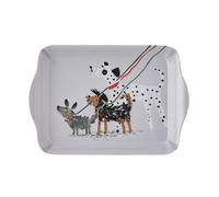 Ulster Weavers - Dog Themed Serving Food Tray (21 x 14 x 2cm) - Dishwasher Safe - Plastic Serving Tray - Kitchen Accessories - Pet Dogs Serving Tray/Dinner Tray/Tea Tray/Snack Tray - Dog Lovers Gifts